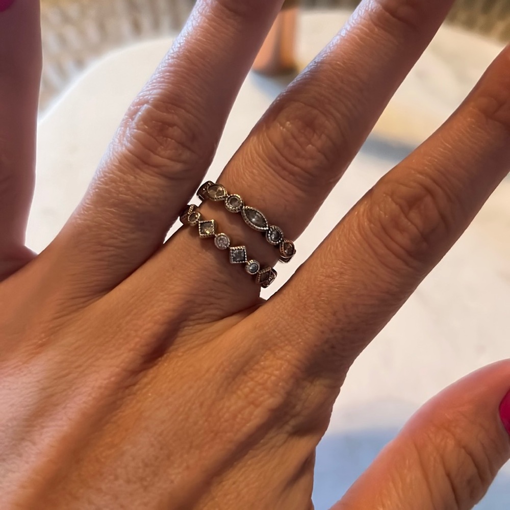 Pandora Rings Silver CZ